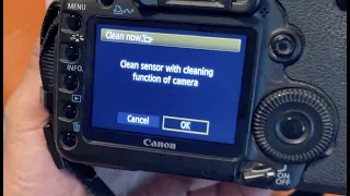 How to clean sensor on Canon 5D Mark II