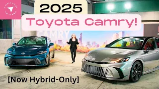 First Look at the 2025 Toyota Camry!