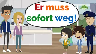 Deutsch lernen | Samuel muss weg! | Wortschatz und wichtige Verben