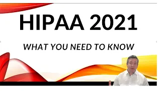 HIPAA [2021 UPDATE] - What Medical Professionals Need To Know - HIPAA compliance