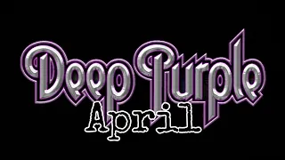 DEEP PURPLE - April (Lyric Video)