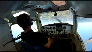 Graduate C aerobatics sequence practice in the Cessna 152 Aerobat,  1 June 2024