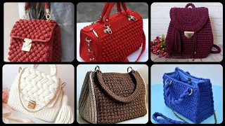 Unique & Creative Crochet Handbag Designs For Girls | Handmade Bags Idea 2020 | New Handbag Designs