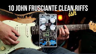 10 John Frusciante Clean Riffs (That Aren't That Clean!) | SoundLad Liverpool Clean Machine Demo