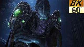 StarCraft II: Wings of Liberty - Kerrigan and Zeratul Сinematic (Remastered 8K 60FPS)