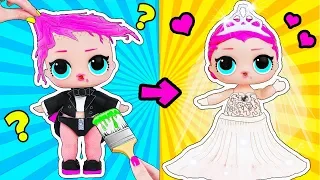 13 ШИКАРНЫХ ЛАЙФХАКА с КУКЛАМИ ЛОЛ Сюрприз! Мультик LOL Surprise LIFE Hacks And Crafts for your Doll