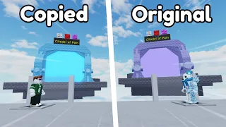 Copying People’s Obbies Until They Notice (Roblox Obby Creator)