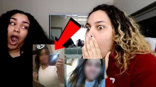 #10YearChallenge (Reacting To Our Extremely Cringy Photos) | Perkyy and Honeeybee