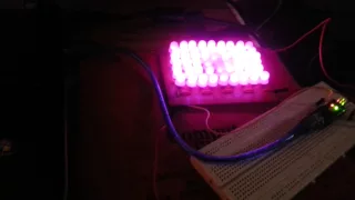 RGB LED Matrix with PL9823.