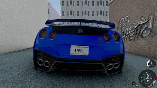 BeamNG.drive - Testing the Nissan GT-R R35 (INCLUDING MOD DOWNLOAD LINK).