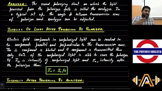 2023 07 28 POLARIZATION LECTURE 1