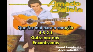 O Bilhetinho _ Amado Batista _ Karaokê  (música original)