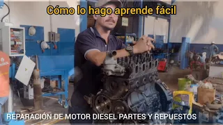 REPARACIÓN DE MOTOR DIESEL PARTES Y REPUESTOS