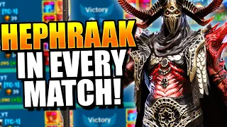 HEPHRAAK IS SO MUCH FUN! Gold Live Arena Grind | Raid: Shadow Legends