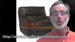 Aven's has Flexsteel Power Recline...Yes it's fast...