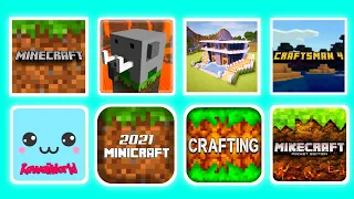 Craftsman 4, Minecraft PE, Crafting and Building, Lokicraft, Craftsman Building Craft, MiniCraft