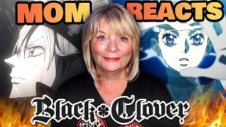 MOM REACTS TO BLACK CLOVER OPENINGS FOR THE FIRST TIME! (1-13)