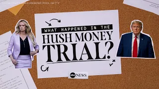 What happened in the Trump hush money trial?