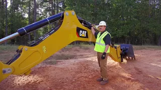 Cat® 440 and 450 Backhoe Loader Grease Points Overview