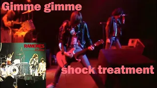 Ramones - gimme gimme shock treatment live [manuall made footage]