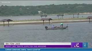 Heavy lake traffic expected this weekend as officials warn of blue-green algae