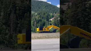 Komatsu PC650 heavy transport #heavyhaul #viral #videoshort like and subscribe