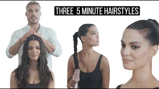 Three 5 Minute Hairstyles For The Summer