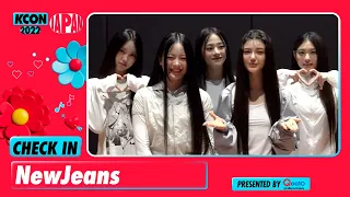 CHECK IN 🙆‍♀ | NewJeans (뉴진스) | KCON 2022 JAPAN