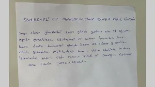 SON DAKİKA 2022/3 SÖZLEŞMELİ ER ADAYLARIN RAPOR ÇÖZÜMÜ TOPLANIN