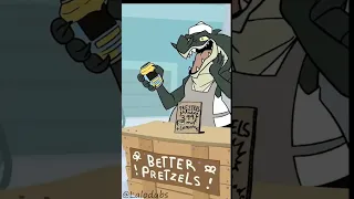 THE PRETZEL STAND-OFF FANDUB ESPAÑOL LATINO #animation #furry