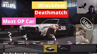 Most OP car in the game. Wreckfest: Deathmatch most crazy car. Best car for beginners!