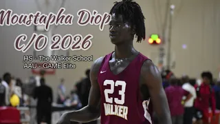 Moustapha Diop- 6’10”, 215 lbs.; Class of 2026; Forward- The Walker School (Game Elite - AAU)
