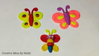 How to make butterfly with polymer clay