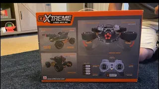 LT Xtreme land Sea RC- amphibious vehicle that shoots missiles-  unboxing￼ & test- RC Cincy