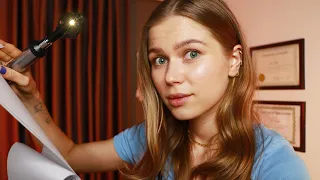 ASMR Cranial Nerve Exam But Not Good Results.  Medical RP, Personal Attention