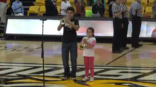 Judy & James Alleva Perform The Star Spangled Banner for Towson University