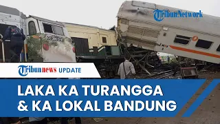 Detik-detik Kepanikan saat Kecelakaan KA Turangga vs KA Bandung Raya, Penumpang Histeris Berlarian