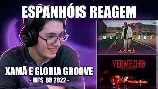 ESPANHÓIS REAGEM A POP | HITS 2022 (GLORIA GROOVE, XAMÃ)