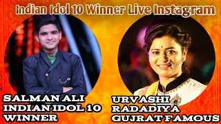 Salman Ali Indian Idol 10 winner Urvashi radadiya live