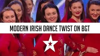 Irish dancers surprise judges with their modern twist on Britain's Got Talent #HD