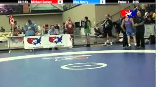 University Nat`ls GR 55 KG / 121.25 lbs: Michael Cooker vs. Max Nowry