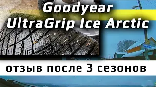 Goodyear ICE ARCTIC /// после 3 сезонов