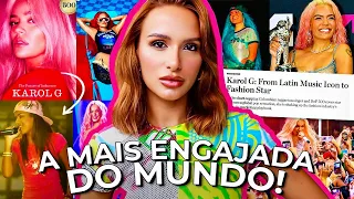 SERIA A MÚSICA LATINA O NOVO KPOP? É ISSO O QUE DIZEM OS DADOS. KAROL G, A NOVA QUERIDINHA DA MODA.