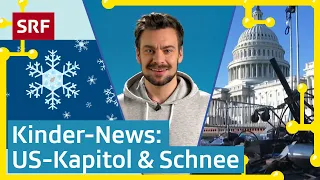 Sturm aufs US-Kapitol, Schneeflocken & wer ist Dimitrios? | Kinder-News | SRF Kids – Kindervideos
