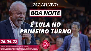 Boa Noite 247 - Brasil reage à barbárie em Sergipe e no Rio + Datafolha (26.5.22)