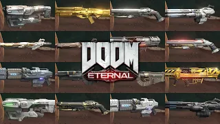 Doom Eternal - All Weapon Skins So Far - Skin Showcase - January 2021