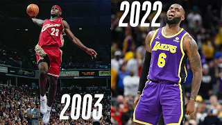 LeBron James Top Play from EACH of NBA Regular Seasons!