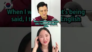 Mexican guy and korean girl having a conversation in Korean