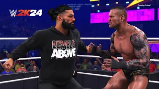 WWE 2K24 - Roman Reigns Vs Randy Orton For The WWE Universal Championship FULL MATCH (PS5)