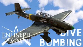 Enlisted : How to dive bomb accurately!!